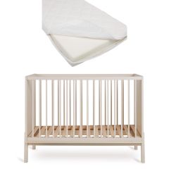 Chambre bébé Ashi : lit 60 x 120 cm + matelas
