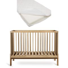 Chambre bébé Ashi : lit 60 x 120 cm + matelas
