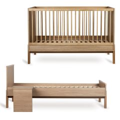 Chambre bébé Ashi : lit 70 x 140 cm + kit Junior