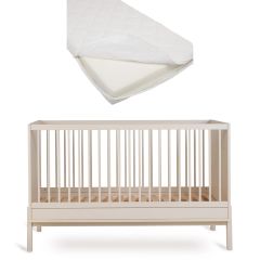 Chambre bébé Ashi : lit 70 x 140 cm + matelas