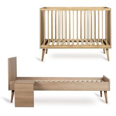 Chambre bébé Flow : lit 60 x 120 cm + kit Junior