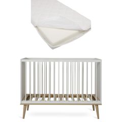 Chambre bébé Flow : lit 60 x 120 cm + matelas