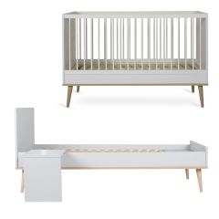 Chambre bébé Flow : lit 70 x 140 cm + kit Junior