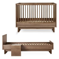 Chambre bébé Kyo : lit 70 x 120 cm + kit Junior