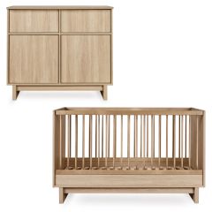 Chambre bébé Kyo : lit 70 x 140 cm + commode