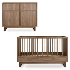 Chambre bébé Kyo : lit 70 x 140 cm + commode