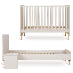 Chambre bébé Loft : lit 60 x 120 cm + kit Junior
