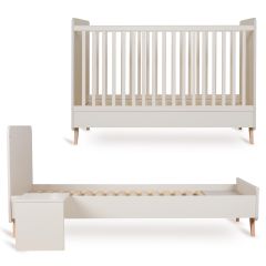 Chambre bébé Loft : lit 70 x 140 cm + kit Junior
