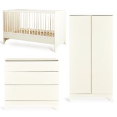 Chambre bébé Tsugi : lit 70 x 140 cm + commode + armoire
