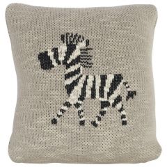 Coussin en tricot 30 x 30 cm