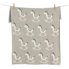 Couverture en tricot - On The Go XL 80 x 100 cm