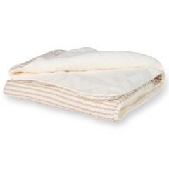 Couverture Teddy Natural 80 x 65 cm