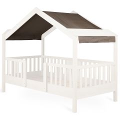 Toit en tissu pour lit Junior Chalet