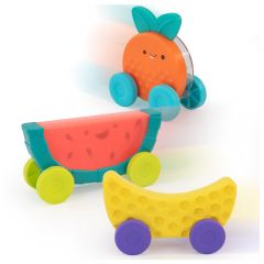 Voiture de fruits à empiler