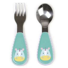 Set fourchette et cuillère Zoo