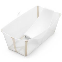 Baignoire bébé pliable Flexi Bath + support nouveau-né