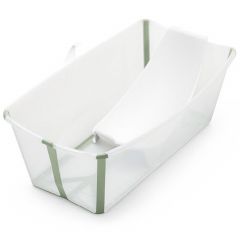 Baignoire bébé pliable Flexi Bath + support nouveau-né