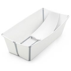Baignoire bébé pliable Flexi Bath XL + support nouveau-né