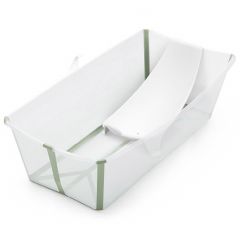 Baignoire bébé pliable Flexi Bath XL + support nouveau-né