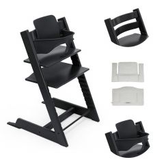 Pack chaise haute Tripp Trapp + Baby Set 2 + Coussin