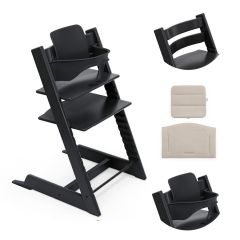 Pack chaise haute Tripp Trapp + Baby Set 2 + Coussin