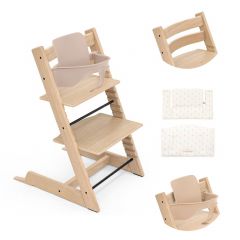 Pack chaise haute Tripp Trapp + Baby Set 2 + Coussin