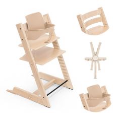 Pack chaise haute Tripp Trapp + Baby Set 2 + Harnais 2
