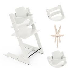 Pack chaise haute Tripp Trapp + Baby Set 2 + Harnais 2