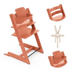 Pack chaise haute Tripp Trapp + Baby Set 2 + Harnais 2