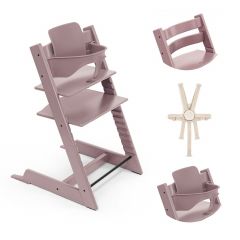 Pack chaise haute Tripp Trapp + Baby Set 2 + Harnais 2