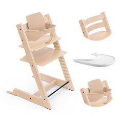 Pack chaise haute Tripp Trapp + Baby Set 2 + Tablette
