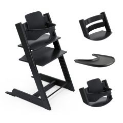 Pack chaise haute Tripp Trapp + Baby Set 2 + Tablette