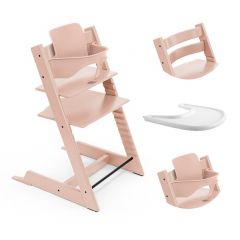 Pack chaise haute Tripp Trapp + Baby Set 2 + Tablette