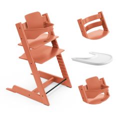 Pack chaise haute Tripp Trapp + Baby Set 2 + Tablette