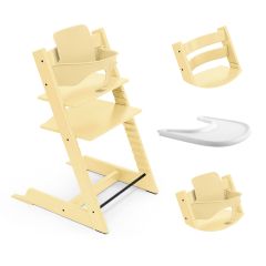 Pack chaise haute Tripp Trapp + Baby Set 2 + Tablette