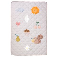 Tapis de jeu matelassé Fantasy Bloom 100 x 150 cm