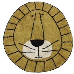 Tapis Lion Ocre 100 x 100 cm