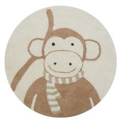 Tapis Little Monkey 100 x 100 cm