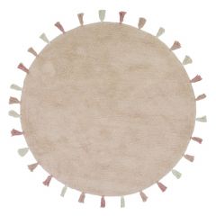 Tapis Sara Pink 130 x 130 cm