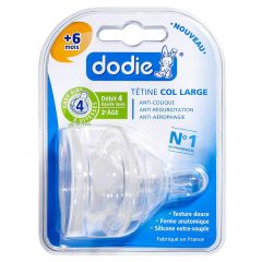 Tétine Evolution+ débit 4 (vendu par 2)