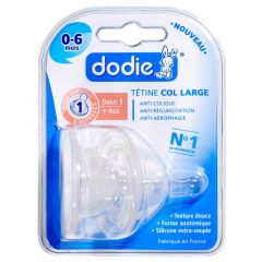 Tétine Initiation+ débit 1 (vendu par 2)