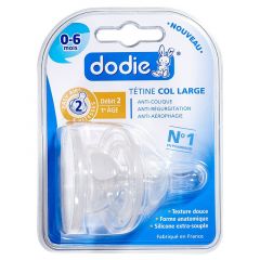 Tétine Initiation+ débit 2 (vendu par 2)