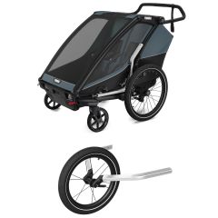 Pack Chariot Cab - 2 places + Jogging Kit