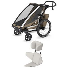 Pack Chariot Cross 2.0 - 1 place + Baby Supporter