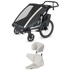 Pack Chariot Cross 2.0 - 2 places + Baby Supporter