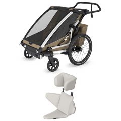 Pack Chariot Cross 2.0 - 2 places + Baby Supporter