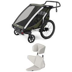Pack Chariot Lite - 2 places + Baby Supporter