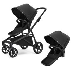 Poussette Sleek 2 + deuxième assise