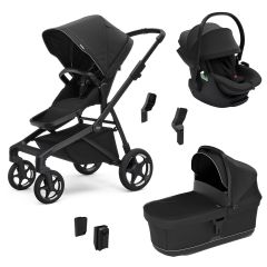 Trio Sleek 2 + nacelle Thule Bassinet + siège-auto Maple