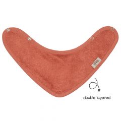 Bavoir bandana doublé